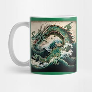 dragon wave Mug